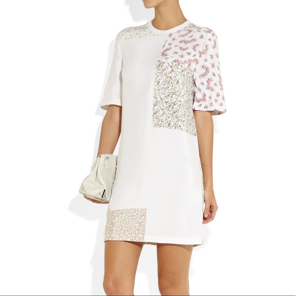 3.1 Phillip Lim silk floral printed T-shirt dress